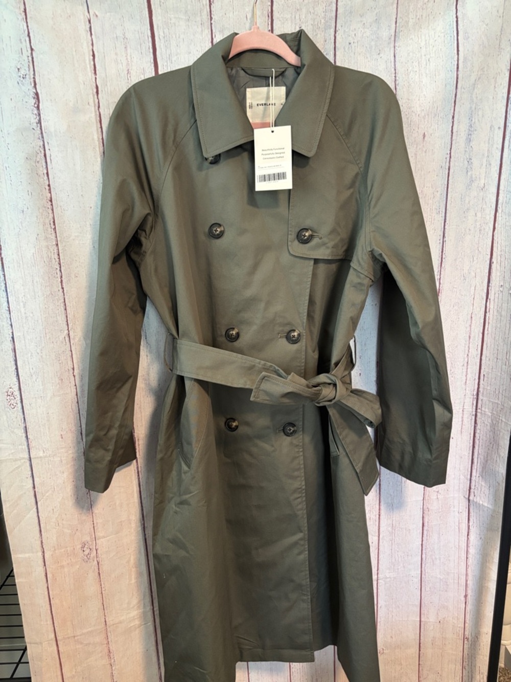 NWT Everlane The Modern Trench - Picture 9 of 13